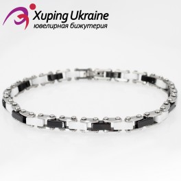 Браслет керамика черно-белый Браслет керамика черно-белый