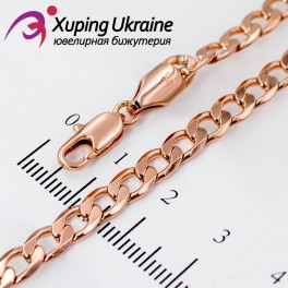 Цепочка позолота панцирное плетение 0,5/60 см Цепочка позолота панцирное плетение 0,5/60 см