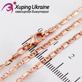 Цепочка позолота овальные звенья с широкими перегородками 0,2/45 см Цепочка позолота овальные звенья с широкими перегородками 0,2/45 см