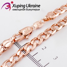 Цепочка позолота панцирное плетение 0,6/60 см Цепочка позолота панцирное плетение 0,6/60 см