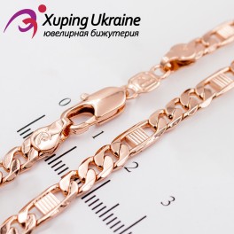 Цепочка позолота плетение картье 0,5/60 см Цепочка позолота плетение картье 0,5/60 см