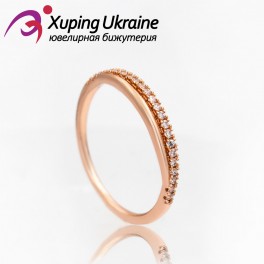 Кольцо позолота "Линия камней" Кольцо позолота "Линия камней"