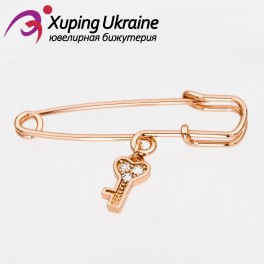 Брошь позолота Булавка "Ключик" Брошь позолота Булавка "Ключик"