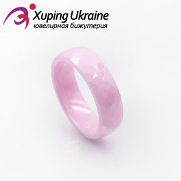Кольцо керамика с гранями Кольцо керамика с гранями