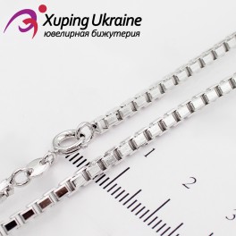 Цепочка родиум "венецианское" 0,3/55 см Цепочка родиум "венецианское" 0,3/55 см