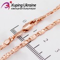 Цепочки позолота "замочки с узором" 0,3/50 см (Медицинское золото)