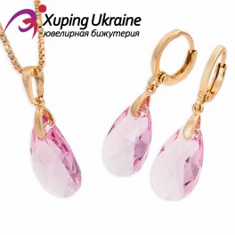 Набор Swarovski Маленькая капля (серьги+кулон) Набор Swarovski Маленькая капля (серьги+кулон)