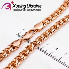 Цепочка позолота "кардинал" 0,7/50 см (Медицинское золото) Цепочка позолота "кардинал" 0,7/50 см (Медицинское золото)