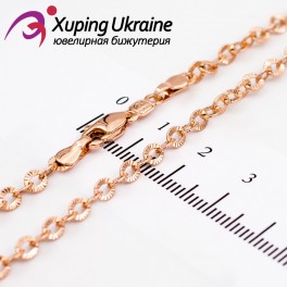 Цепочка позолота "якорное" 0,4/50 см (Медицинское золото) Цепочка позолота "якорное" 0,4/50 см (Медицинское золото)