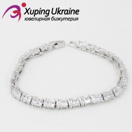 Браслет родиум из крупных камней Браслет родиум из крупных камней