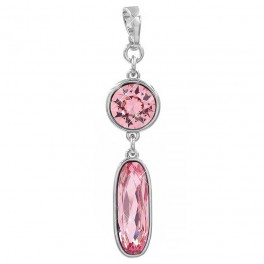 Кулон Swarovski «Слеза сирены», розовый Кулон Swarovski «Слеза сирены», розовый