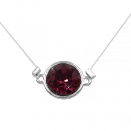 Подвеска Swarovski на леске родиум Подвеска Swarovski на леске родиум