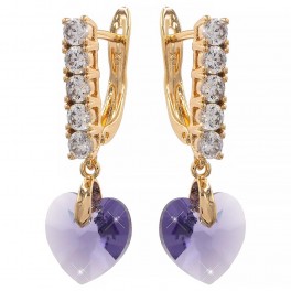 Серьги Swarovski "Сердце" Серьги Swarovski "Сердце"
