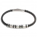 Браслет Xuping мужской Stainless Steel, кожаный (371195)