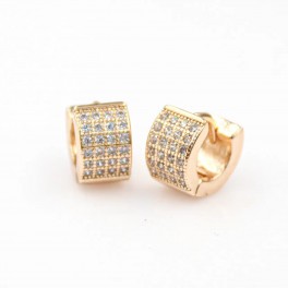 Серьги классические Xuping лимонная позолота 18К 224590 Серьги классические Xuping лимонная позолота 18К 224590